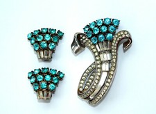 Schmuck Set / Brosche +
