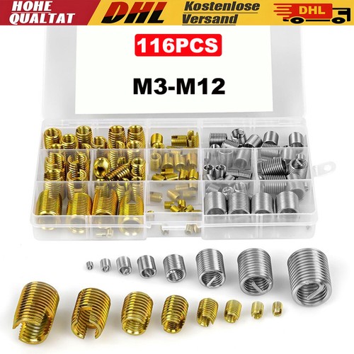 116pcs gewinde reparatur - gewinde,