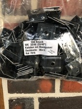 Kalotten 33/48 mit Moosgummit RAL 7016 für Trapezblech