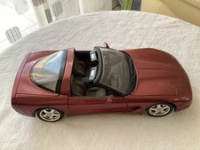 Chevrolet Corvette C5 1997 Cabrio , 1:18 weinrotmetallic ohne OVP gebraucht gut