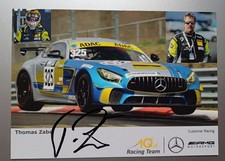 Motorsport Autogrammkarte Thomas Zabel, Customer Racing, Mercedes