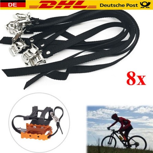 8stk fahrrad pedalriemen - 8stk,