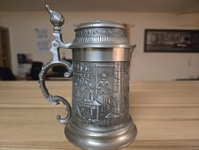 Schwerer Zinnbierkrug