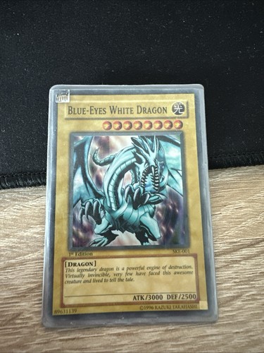 Blue eyes white dragon - dragon, ske-001