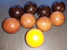 8 alte Boule Kugeln von FBT