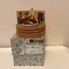 Spieluhr Erzgebirge Graupner Holzminiaturen Handarbeit*Sternlein …*wie Neu-OVP