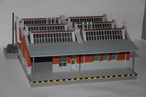 Kibri fabrik lagerhalle - fabrik,