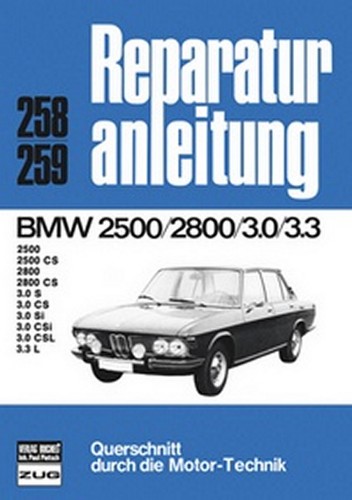 Reparaturanleitung 258 bmw - bmw, e3