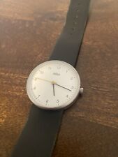 Brau Quartz White Dial Rams &