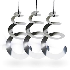 3X Windspirale Vogelabwehr Reflektierend Vogelschreck Spirale Windspiel Vogel 