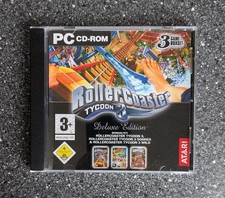 Roller Coaster Tycoon 3 inkl. Soaked & Wild Deluxe Edition PC Spiel Game Atari