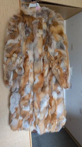 Echt fuchs pelzmantel - fuchs, m