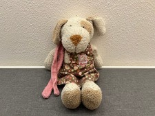 SIGIKID HUND STOFFTIER 48341 KUSCHELTIER FROTTEE SCHLENKER 40cm selten RAR