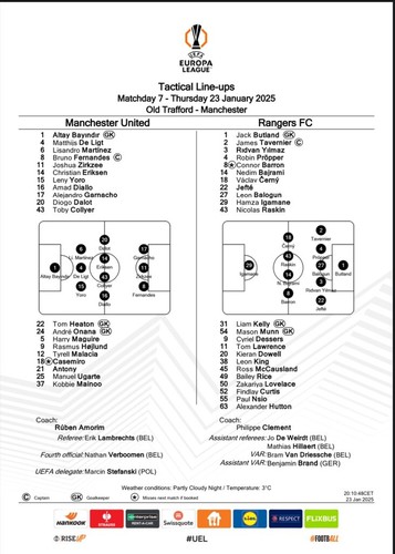 Man utd rangers fc - fc, v
