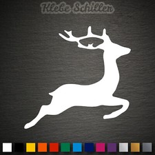 14427 hirsch aufkleber - hirsch, 98x95mm