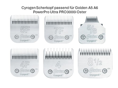 Hunde scherkopf cryogen - scherkopf, cryogen-x