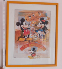 Schönes Wandbild Disney Mickey Mouse und Minnie Mouse verliebt