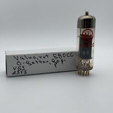 Valvo E80CC Red Edition O-Getter Gold Pins geprüft- NEW HIFI Röhre tube