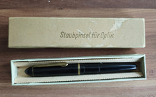 Staubpinsel für Optik mit OVP, Vintage, aus DDR für Kamera Fernglas Brille .....