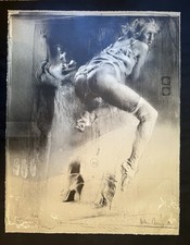 Klaus BÖTTGER (1942-1992)signiert, dat. Probe  Lithografie Akt Original 75 X 58