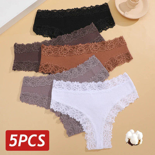 5stk frauen spitze tanga - frauen,