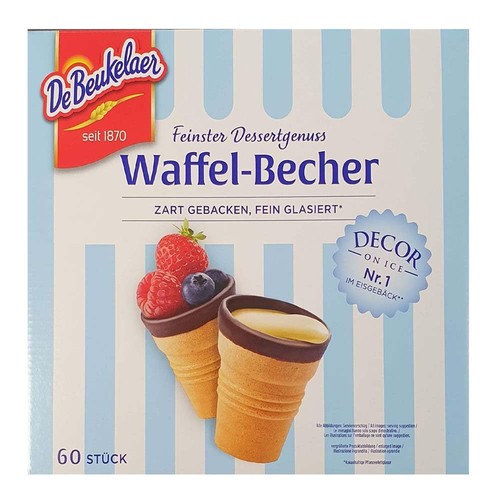 Waffelbecher 60st 230g - waffelbecher, 60st/230g