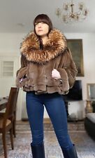 SALE Pelzmantel Pelzjacke Wiesel Samtwiesel Für Jacket