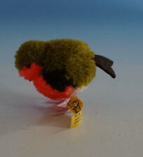 Steiff Wollvogel Vogel Rotkehlchen 80er Jahre Miniatur Nr. 7111/08  (0324-024)