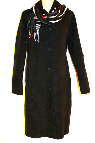 Schwarz faux fell - 36, s
