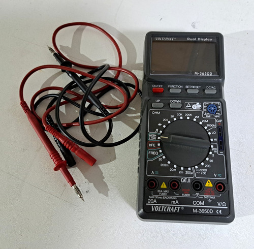 Voltcraft 3650d dual display - m-3650d,