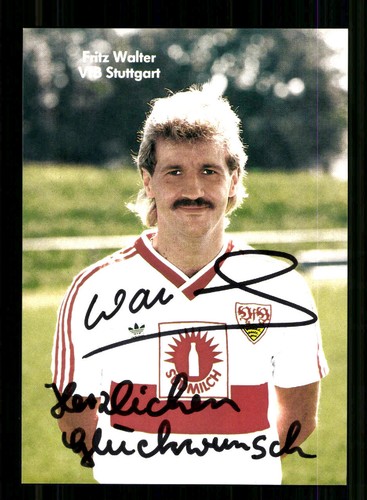 Fritz walter autogrammkarte - fritz,