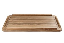 Teak Tischplatten mit Rand
