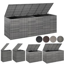 Rattan Gartenbox Kissenbox