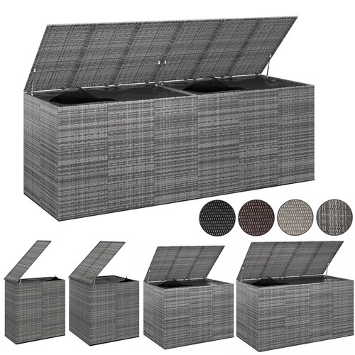 Rattan gartenbox kissenbox - gartenbox,