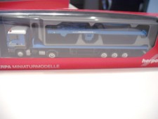 Herpa 303781 MAN TGS L Flachbett Sattelzug mit SA Bock für Liebherr LR 1600/2 HO