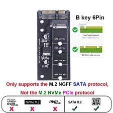 SATA 3 3.0 to M.2 SSD Adapter