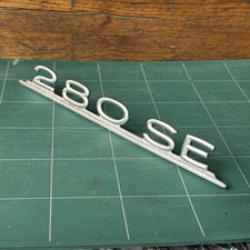 Mercedes 280SE Typenschild W108 W109 280 SE Emblem P.U.C. Heckklappe