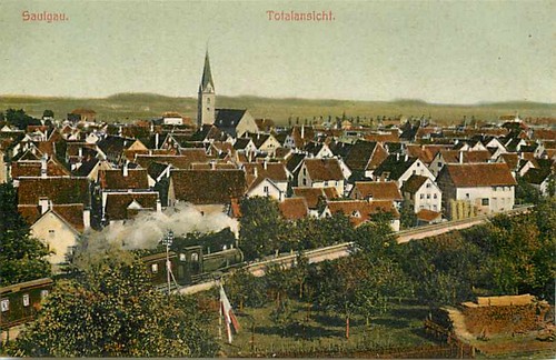 Saulgau totalansicht - -,