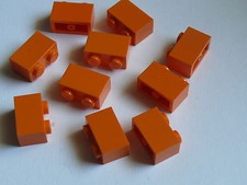 Lego 10 orange Steine Set