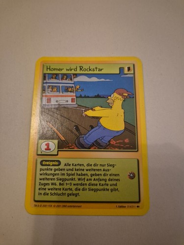 Die simpsons sammelkartenspiel - die,