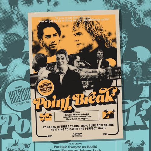Point break poster 90er jahre - break,