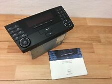 Mercedes W211 Radio Autoradio Hifi Kassette CD Player + Betriebsbuch 2118200579