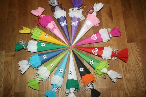 Kleine mini schultüten - kleine,