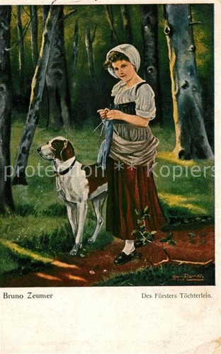 Kuenstlerkarte bruno zeumer - kuenstlerkarte,