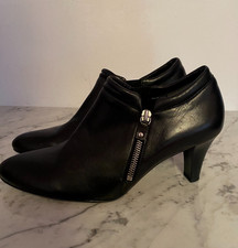 NEU-Gabor-Ankle boots schwarz voll Leder-Rote Sohle butterweich Gr. 6,5 - 40