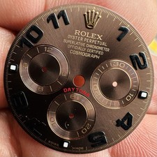 Rolex Arabic Chocolate Dial
