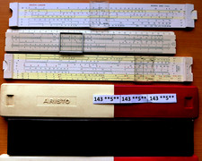 0143 **5****  3 Stück Rechenstäbe :   Aristo