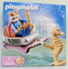 Playmobil Meereskönig mit Seepferdchenkutsche 4815 Neu & OVP Meerjungfrau Meer