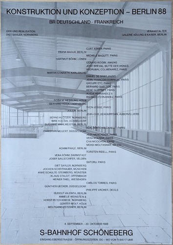 Poster plakat s - -, s-bahnhof