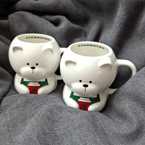 Starbucks 2er set tassen teddy - starbucks,